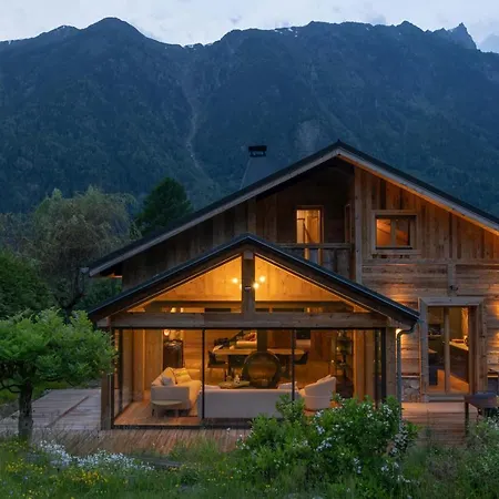 Eden Spacieux Vues Jacuzzi Cheminee Bbq Chalet Chamonix